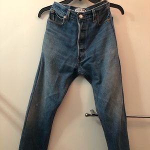 RARE Vintage Re/Done Levi’s, Medium Blue